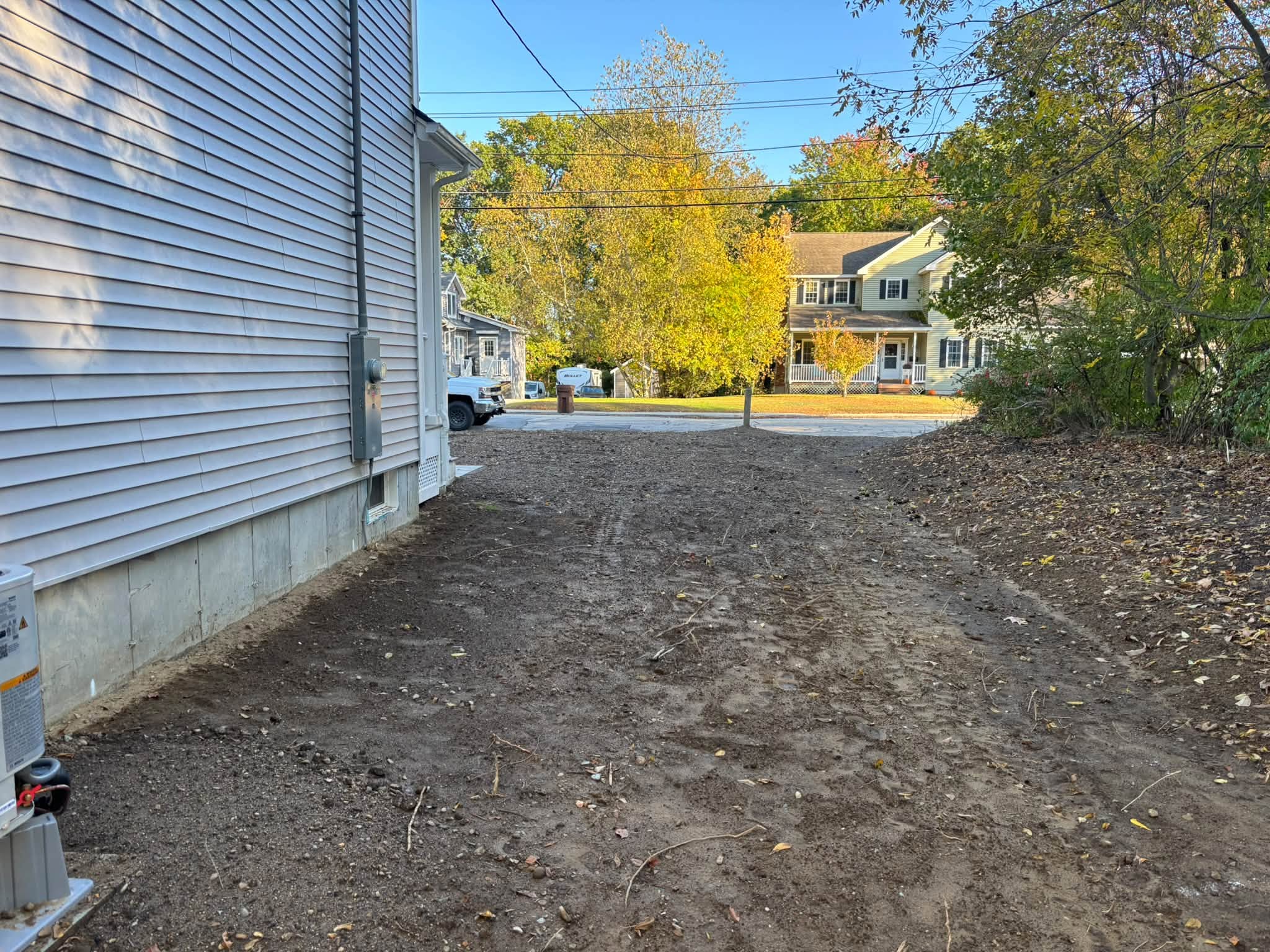 Harley raked and finish graded — Auburn, MA